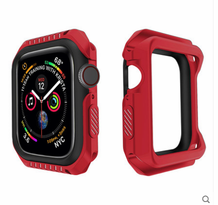 Apple Watch Series 1 Kuoret Suojaus Murtumaton, Apple Watch Series 1 Kuori Silikoni Sininen