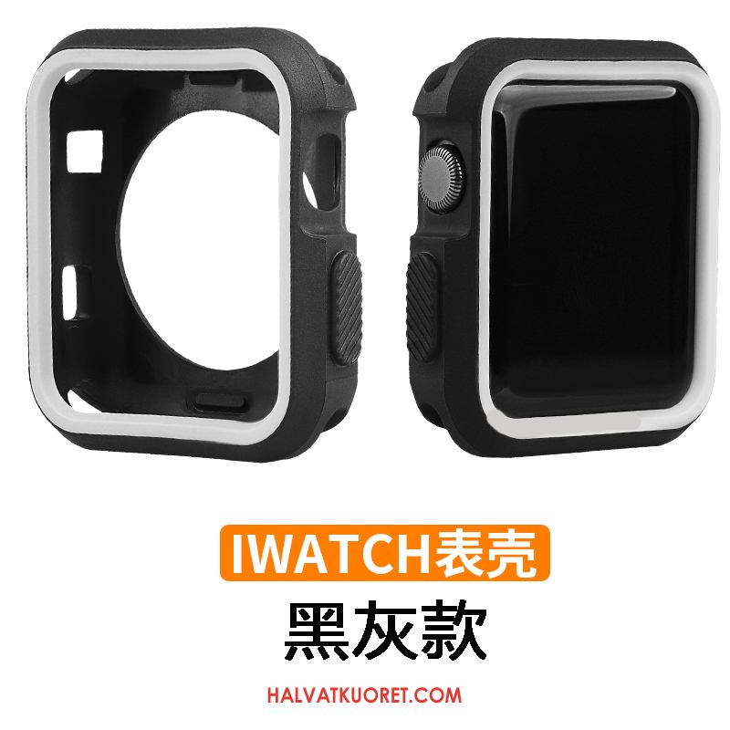 Apple Watch Series 3 Kuoret Lisävarusteet Trendi Silikoni, Apple Watch Series 3 Kuori Karkaisu Keltainen