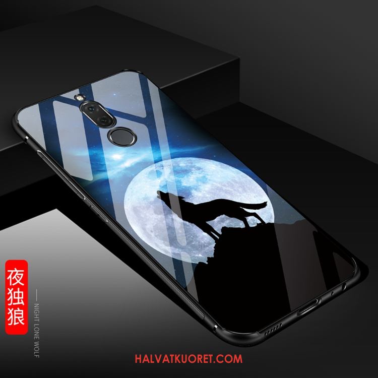 Huawei Mate 10 Lite Kuoret Suojaus Lasi, Huawei Mate 10 Lite Kuori Musta Kotelo