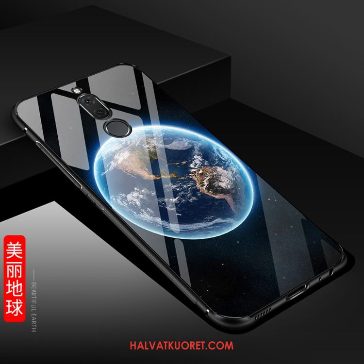 Huawei Mate 10 Lite Kuoret Suojaus Lasi, Huawei Mate 10 Lite Kuori Musta Kotelo