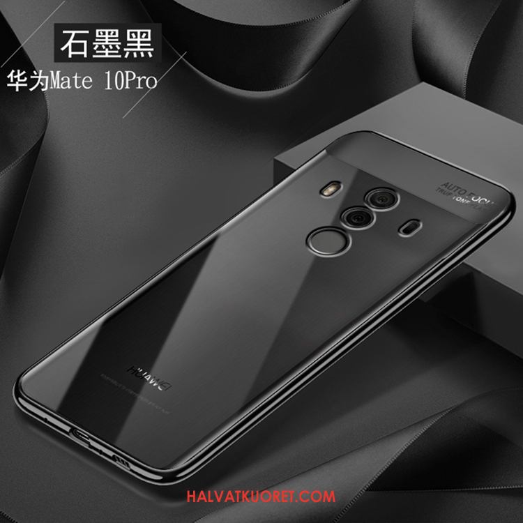 Huawei Mate 10 Pro Kuoret All Inclusive Kulta Murtumaton, Huawei Mate 10 Pro Kuori Pehmeä Neste Karkaisu