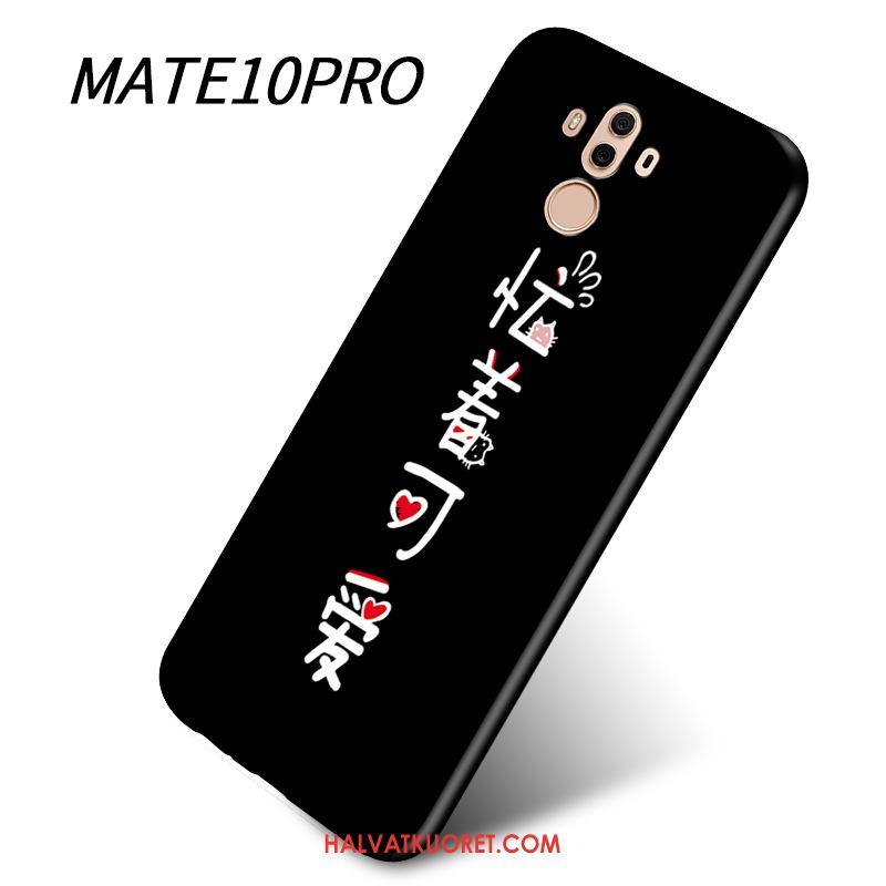 Huawei Mate 10 Pro Kuoret Kotelo Musta, Huawei Mate 10 Pro Kuori Silikoni Trendi