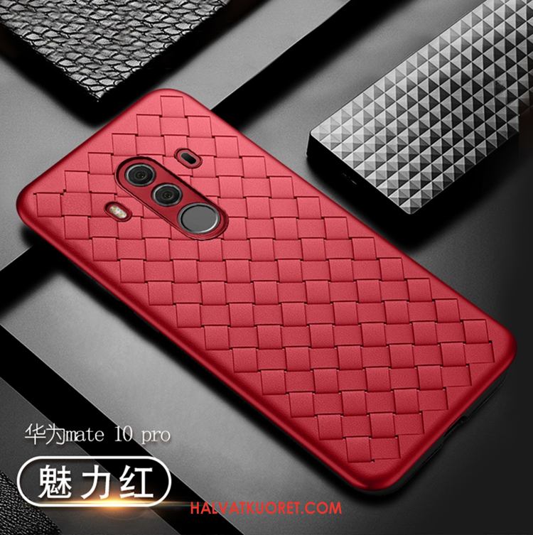 Huawei Mate 10 Pro Kuoret Punainen Pehmeä Neste, Huawei Mate 10 Pro Kuori Puhelimen Syvä Väri
