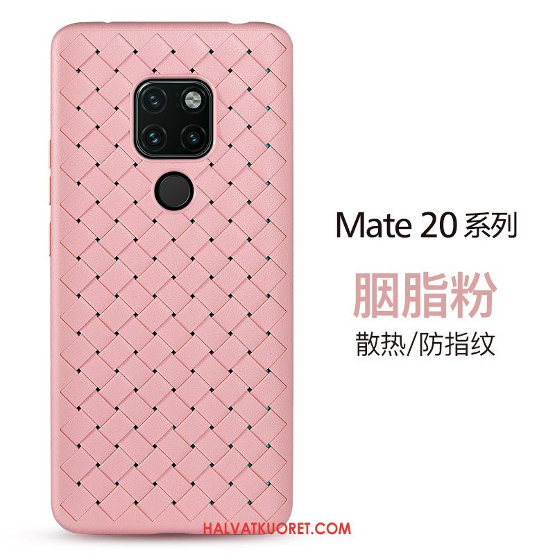 Huawei Mate 20 Kuoret Suojaus Trendi Pesty Suede, Huawei Mate 20 Kuori Persoonallisuus Hengittävä