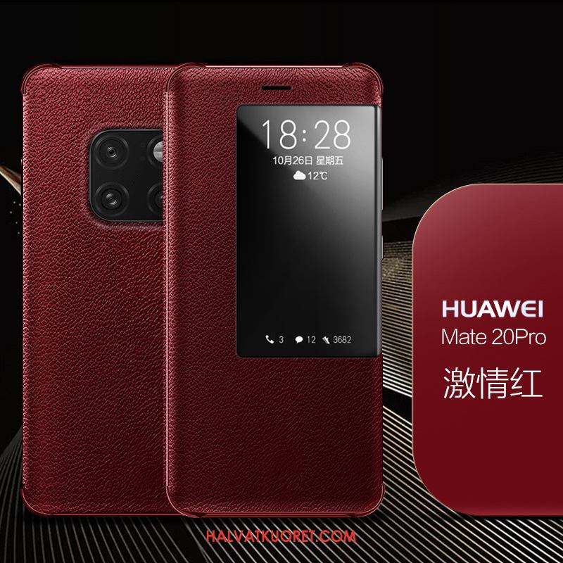Huawei Mate 20 Pro Kuoret Liiketoiminta Murtumaton, Huawei Mate 20 Pro Kuori Musta Puhelimen