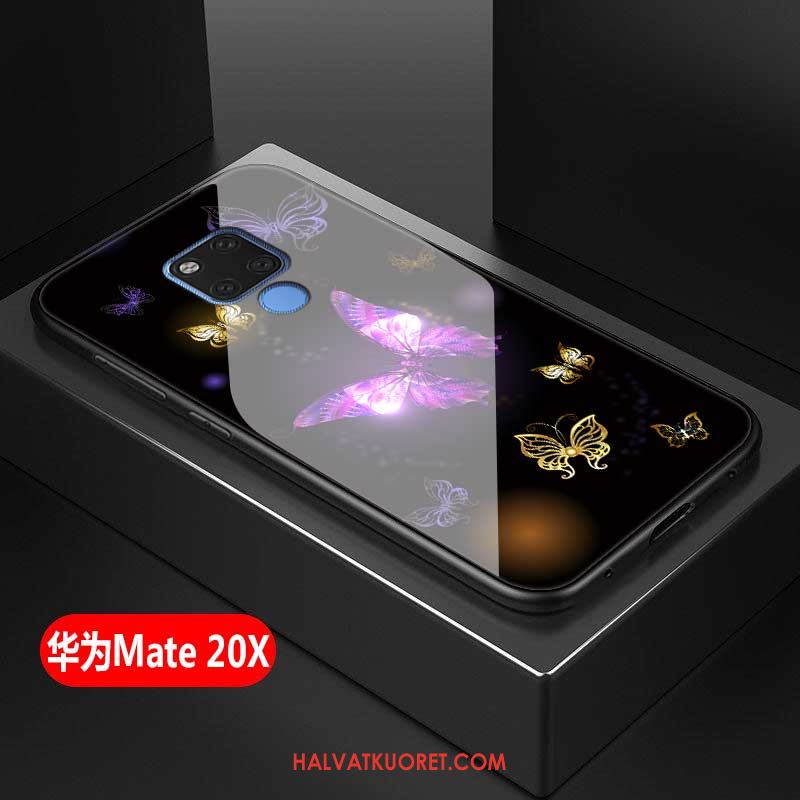 Huawei Mate 20 X Kuoret Silikoni Lasi Kustannukset, Huawei Mate 20 X Kuori Persoonallisuus Pehmeä Neste