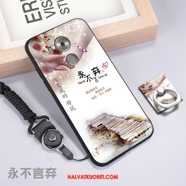 Huawei Mate 8 Kuoret Pehmeä Neste Ripustettavat Koristeet Murtumaton, Huawei Mate 8 Kuori Musta All Inclusive