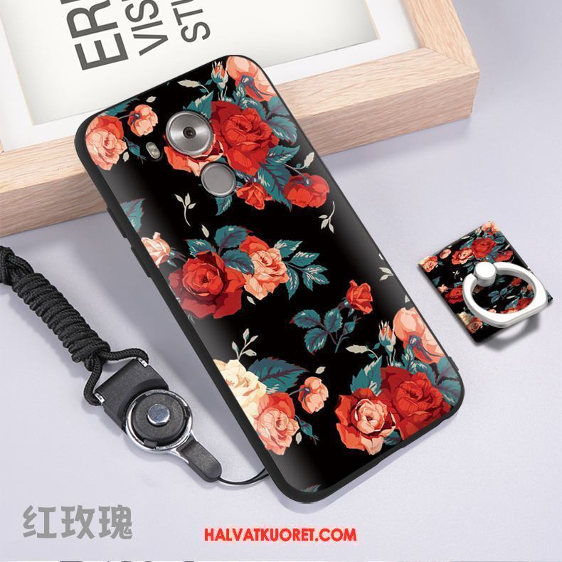 Huawei Mate 8 Kuoret Pehmeä Neste Ripustettavat Koristeet Murtumaton, Huawei Mate 8 Kuori Musta All Inclusive