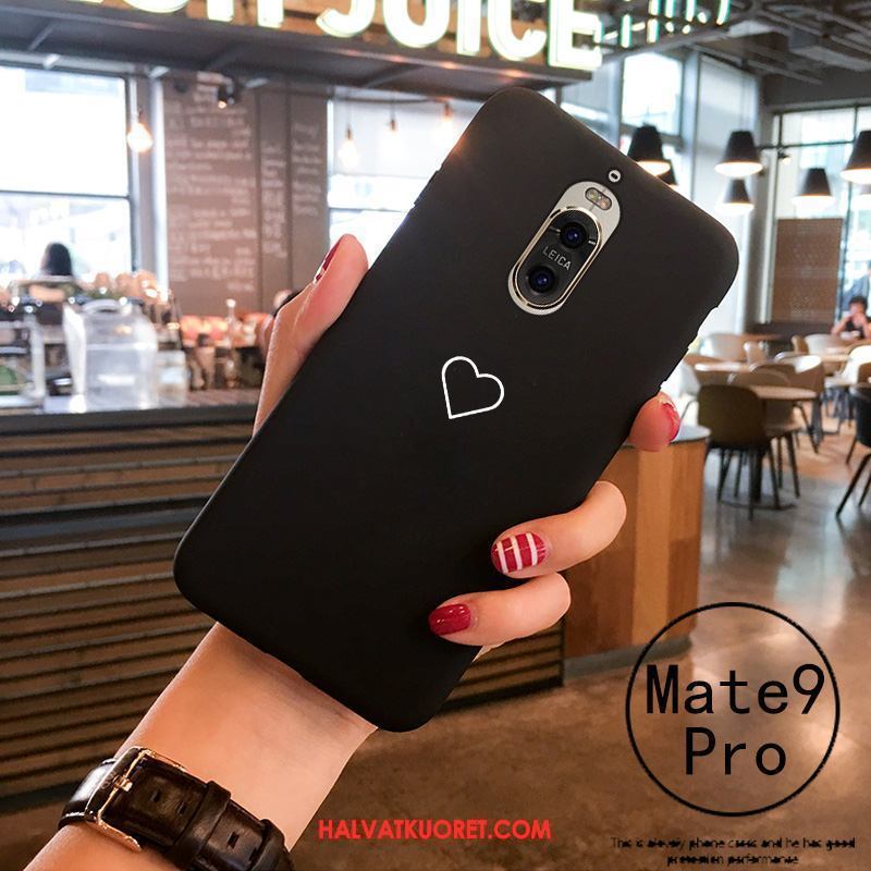 Huawei Mate 9 Pro Kuoret Silikoni Suojaus Valkoinen, Huawei Mate 9 Pro Kuori Puhelimen Rakastunut