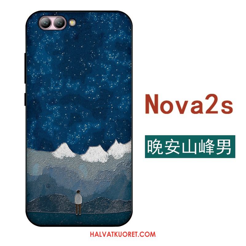 Huawei Nova 2s Kuoret Rakastunut Murtumaton Taide, Huawei Nova 2s Kuori Ohut Musta