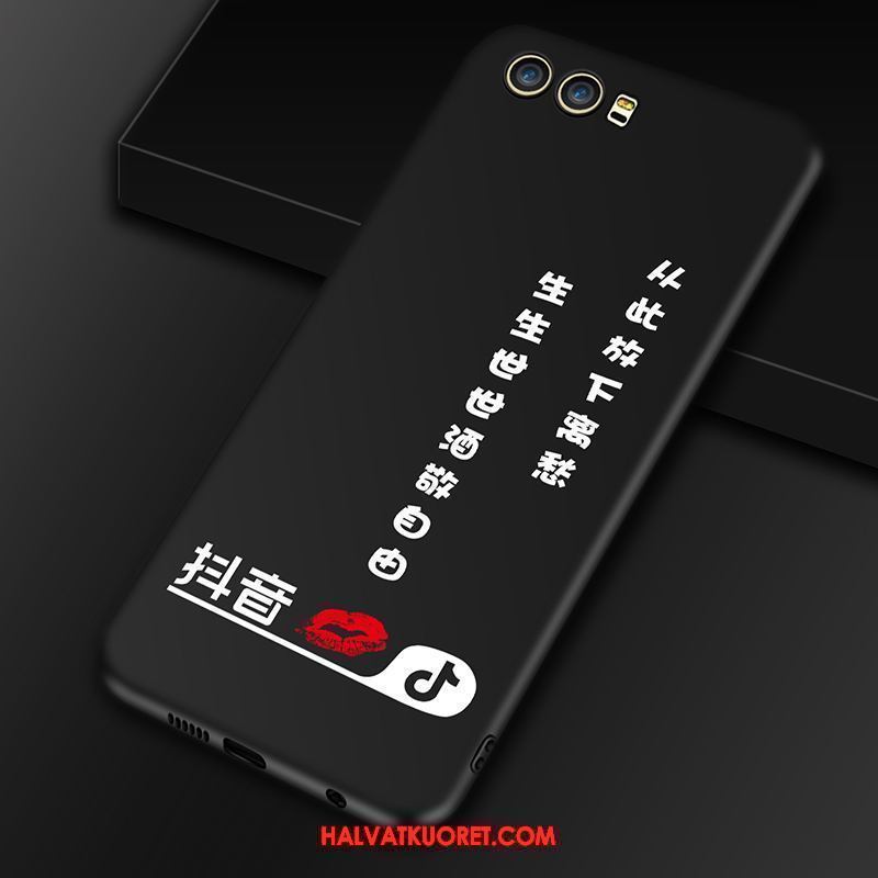 Huawei P10 Kuoret Persoonallisuus Musta Kotelo, Huawei P10 Kuori Pehmeä Neste Murtumaton