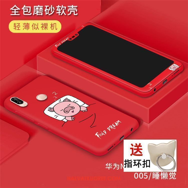 Huawei P20 Lite Kuoret Näytönsuojus Luova Ihana, Huawei P20 Lite Kuori Punainen All Inclusive