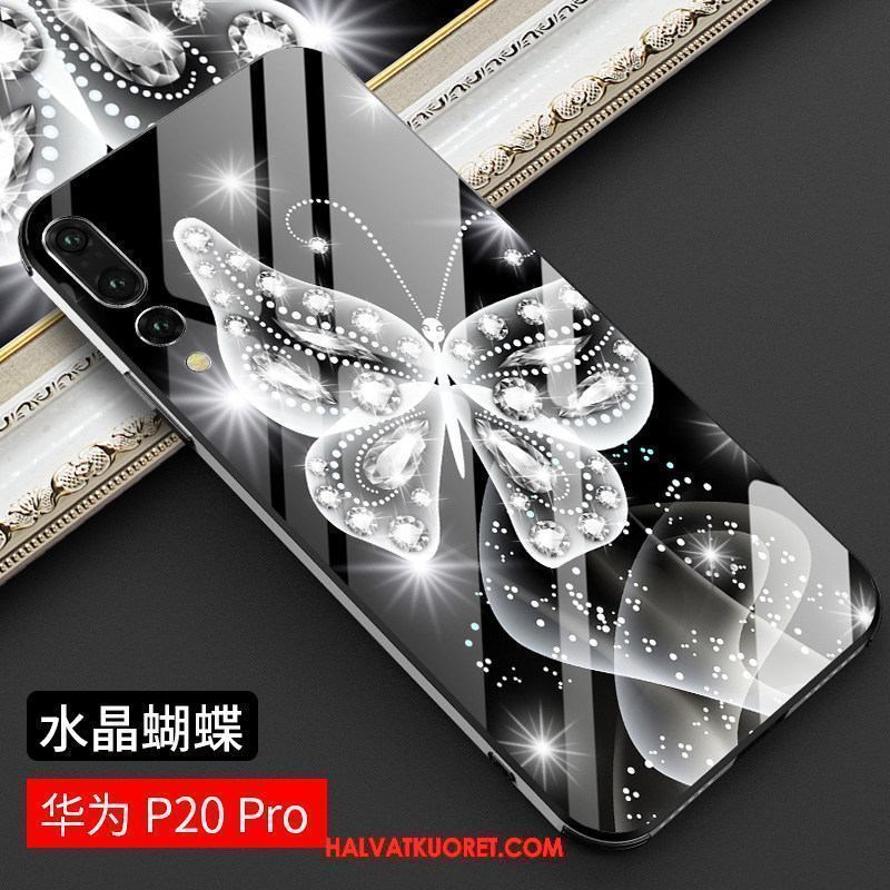 Huawei P20 Pro Kuoret Jauhe Net Red Lasi, Huawei P20 Pro Kuori Persoonallisuus Kotelo