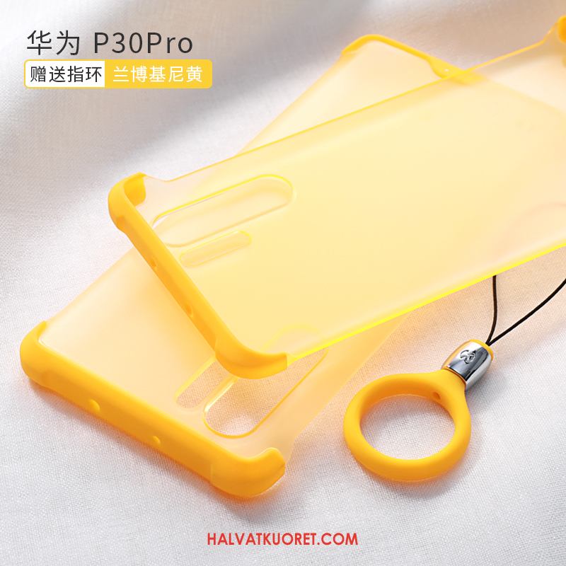 Huawei P30 Pro Kuoret Keltainen Läpinäkyvä Rakastunut, Huawei P30 Pro Kuori Suupaltti Ylellisyys