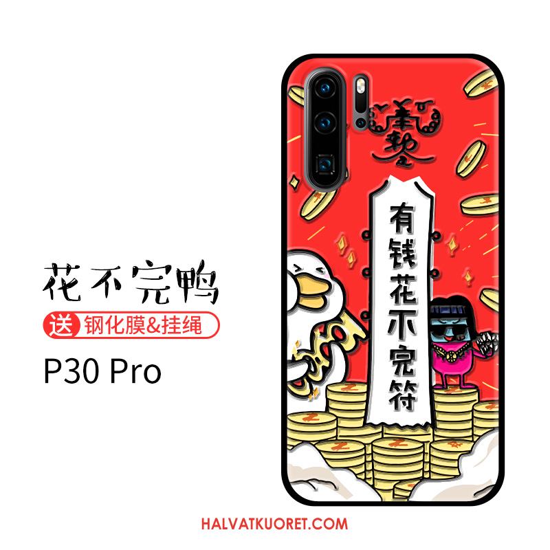 Huawei P30 Pro Kuoret Murtumaton Silikoni Pesty Suede, Huawei P30 Pro Kuori Puhelimen Ankka
