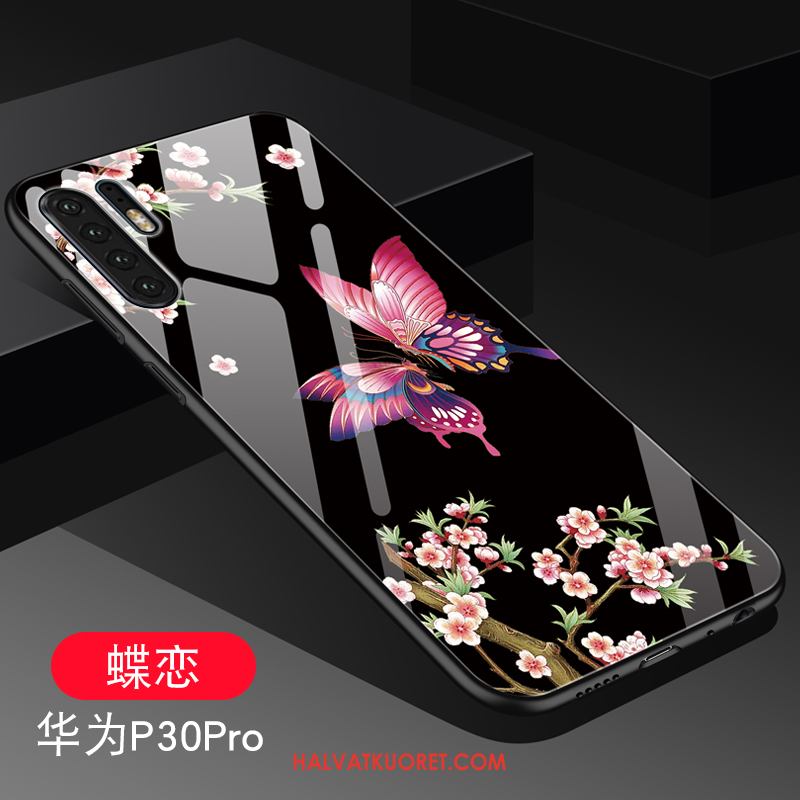 Huawei P30 Pro Kuoret Peili Ylellisyys Lasi, Huawei P30 Pro Kuori Rakastunut Murtumaton