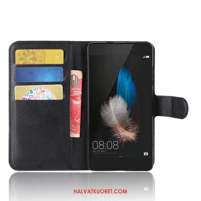 Huawei P8 Lite Kuoret Kortti All Inclusive, Huawei P8 Lite Kuori Musta Trendi