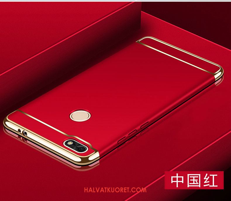 Huawei Y6 Pro 2017 Kuoret Kulta Kotelo All Inclusive, Huawei Y6 Pro 2017 Kuori Kova