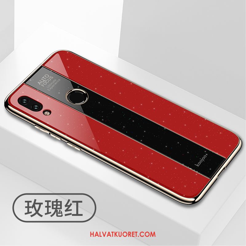Redmi Note 7 Kuoret Luova Suojaus Kotelo, Redmi Note 7 Kuori Punainen Beige