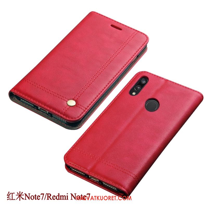 Redmi Note 7 Kuoret Musta Suojaus Kotelo, Redmi Note 7 Kuori Murtumaton Puhelimen Beige