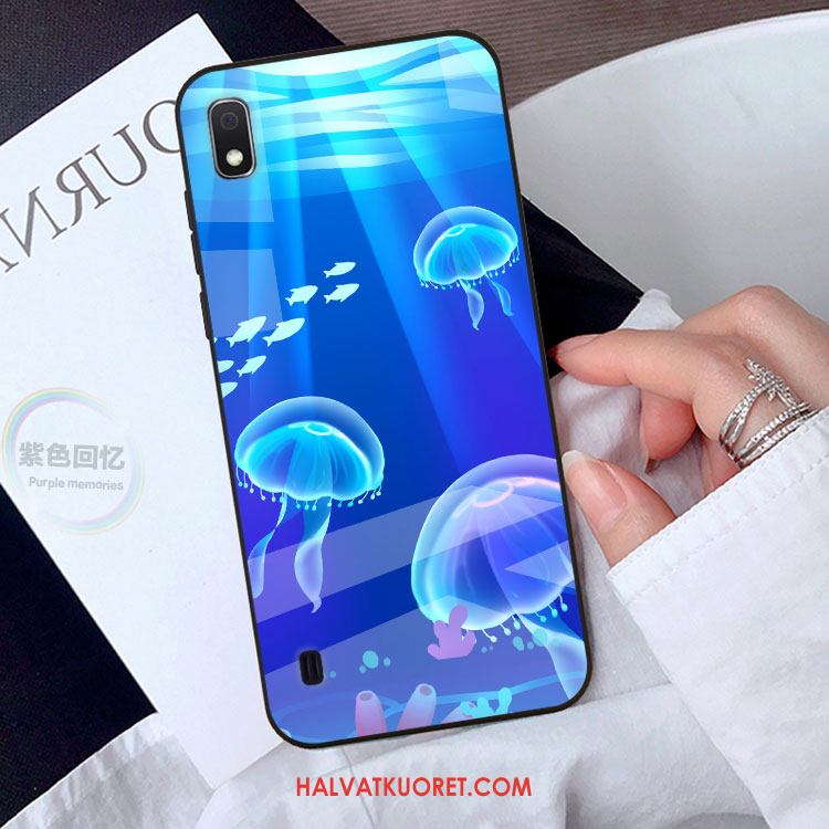 Samsung Galaxy A10 Kuoret Sininen Luova Kotelo, Samsung Galaxy A10 Kuori Puhelimen