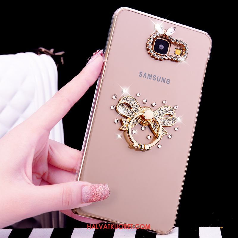 Samsung Galaxy A5 2016 Kuoret Strassi Läpinäkyvä Kotelo, Samsung Galaxy A5 2016 Kuori Rengas Champagner Farbe