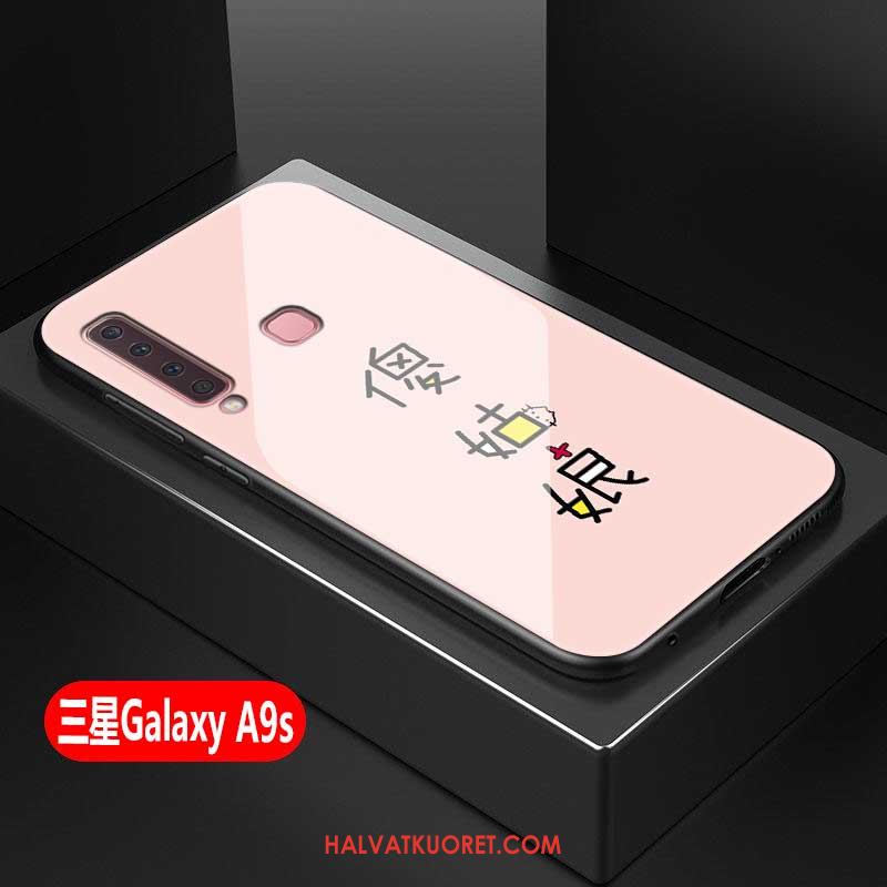 Samsung Galaxy A9 2018 Kuoret All Inclusive Net Red Suojaus, Samsung Galaxy A9 2018 Kuori Valkoinen Pieni