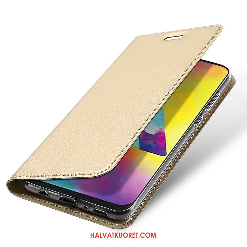 Samsung Galaxy M20 Kuoret Näytönsuojus Pinkki Kotelo, Samsung Galaxy M20 Kuori Kulta Tähti