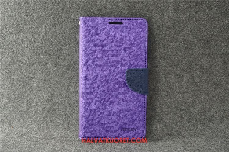 Samsung Galaxy Note 8 Kuoret Tähti Suojaus Kotelo, Samsung Galaxy Note 8 Kuori Violetti Nahkakotelo