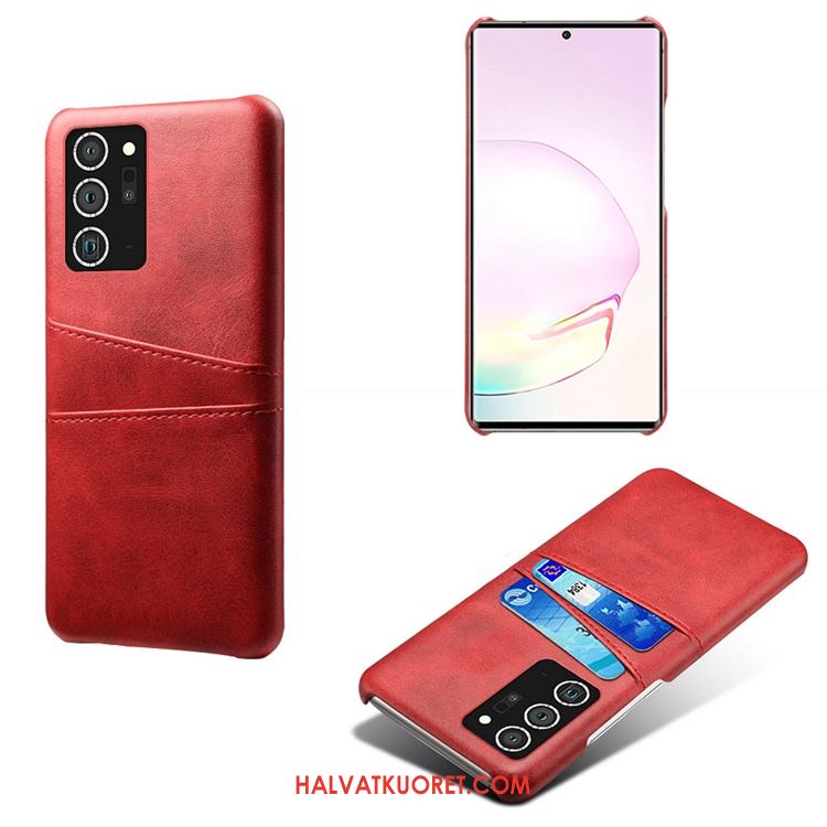 Samsung Galaxy Note20 Ultra Kuoret Persoonallisuus Puhelimen Punainen, Samsung Galaxy Note20 Ultra Kuori Kortti