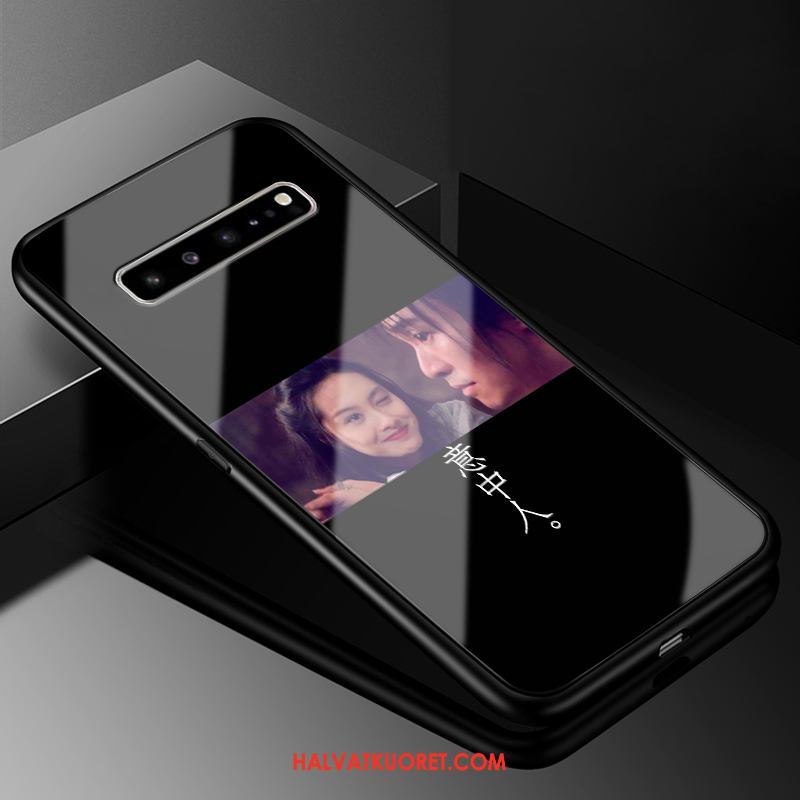 Samsung Galaxy S10 5g Kuoret Lasi Musta Puhelimen, Samsung Galaxy S10 5g Kuori Rakastunut Tähti
