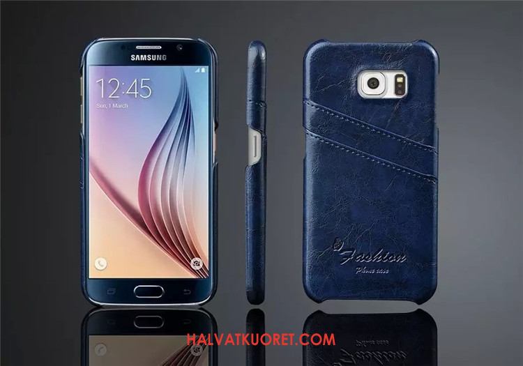 Samsung Galaxy S6 Kuoret Suojaus Simpukka Tähti, Samsung Galaxy S6 Kuori Kotelo Braun