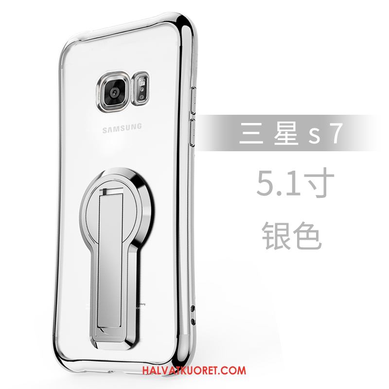 Samsung Galaxy S7 Kuoret Tähti Murtumaton, Samsung Galaxy S7 Kuori Tuki Musta