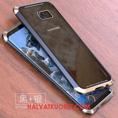 Samsung Galaxy S8+ Kuoret Kotelo Kehys Metalli, Samsung Galaxy S8+ Kuori Musta Suojaus