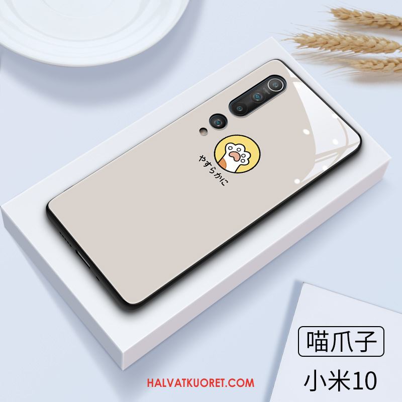 Xiaomi Mi 10 Kuoret Sarjakuva Net Red Pieni, Xiaomi Mi 10 Kuori Uusi Suojaus Beige