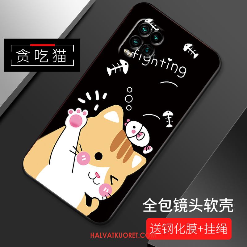 Xiaomi Mi 10 Lite Kuoret Musta Kuvio, Xiaomi Mi 10 Lite Kuori Persoonallisuus Luova Beige