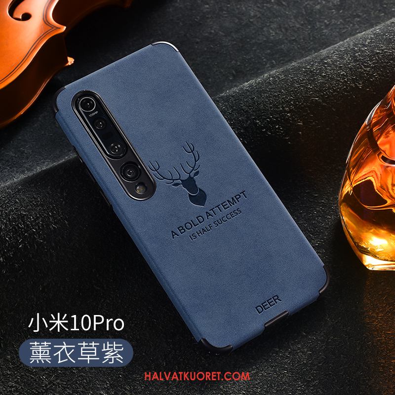 Xiaomi Mi 10 Pro Kuoret Ylellisyys Persoonallisuus Hirvi, Xiaomi Mi 10 Pro Kuori Pieni Suojaus Beige