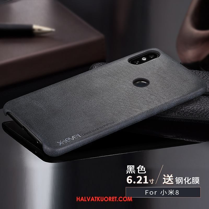 Xiaomi Mi 8 Kuoret All Inclusive Ohut Pieni, Xiaomi Mi 8 Kuori Persoonallisuus Beige