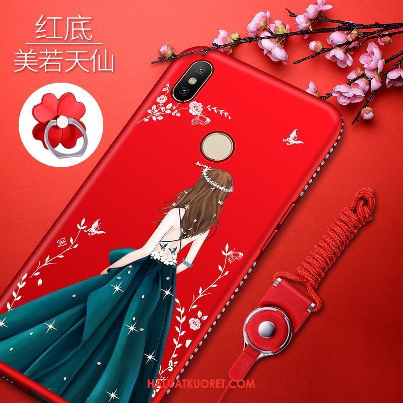 Xiaomi Mi 8 Kuoret Puhelimen Trendi Murtumaton, Xiaomi Mi 8 Kuori Net Red Silikoni Beige