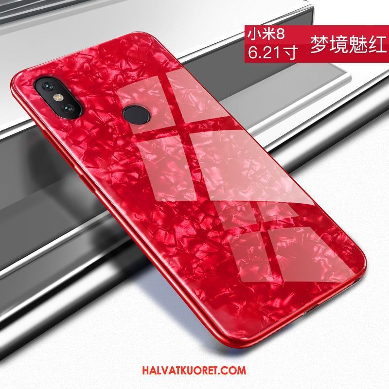 Xiaomi Mi 8 Kuoret Silikoni Tide-brändi Luova, Xiaomi Mi 8 Kuori Net Red Persoonallisuus Beige