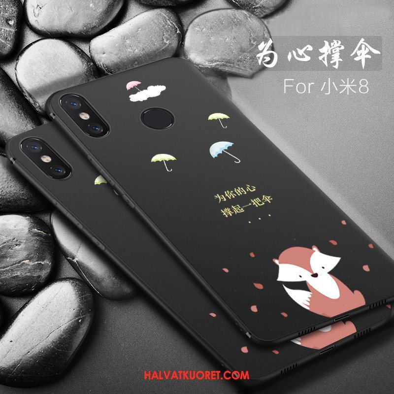 Xiaomi Mi 8 Kuoret Yksinkertainen Pieni All Inclusive, Xiaomi Mi 8 Kuori Puhelimen Trendi Beige