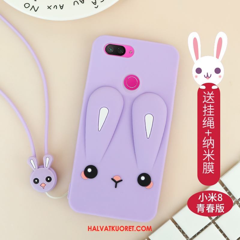 Xiaomi Mi 8 Lite Kuoret Nuoret All Inclusive Murtumaton, Xiaomi Mi 8 Lite Kuori Ihana Beige