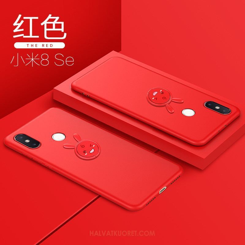 Xiaomi Mi 8 Se Kuoret Jauhe All Inclusive Suojaus, Xiaomi Mi 8 Se Kuori Pieni Silikoni Beige