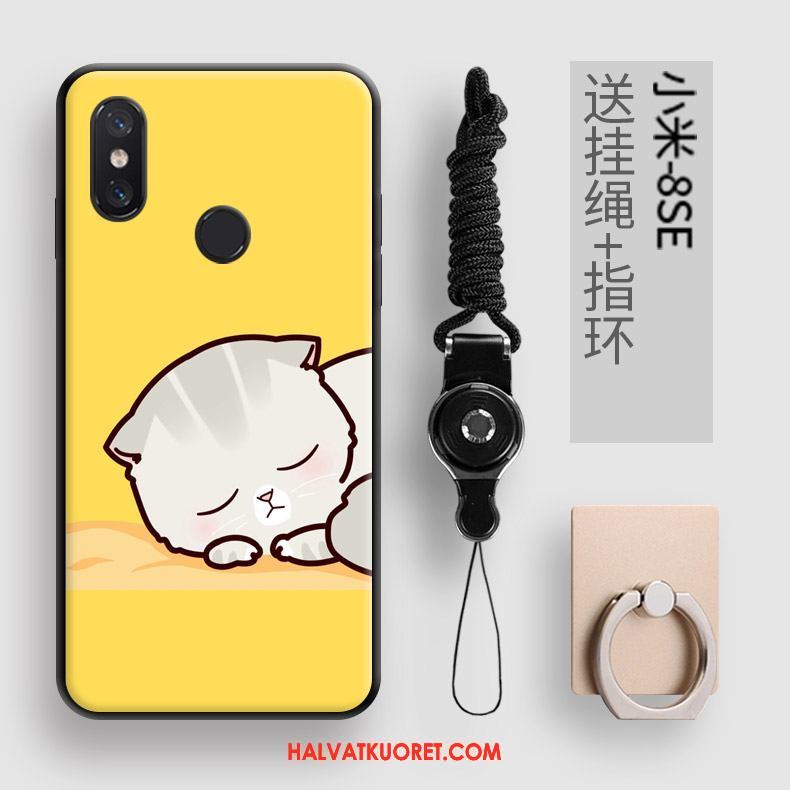 Xiaomi Mi 8 Se Kuoret Kotelo Luova Keltainen, Xiaomi Mi 8 Se Kuori Pieni Beige