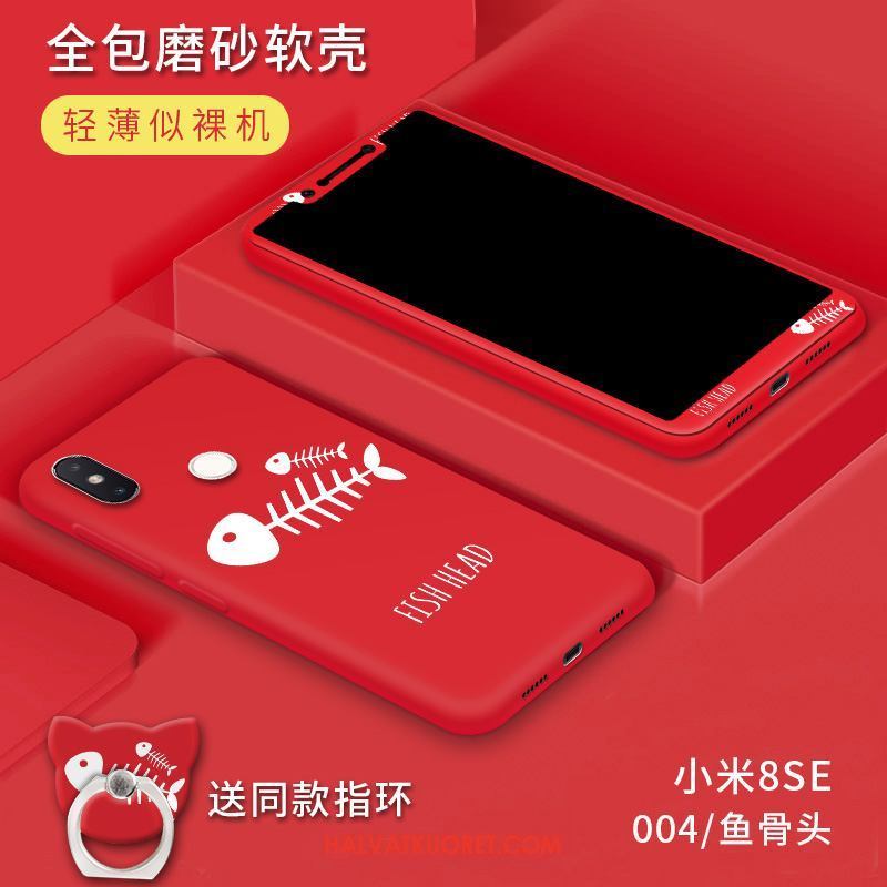Xiaomi Mi 8 Se Kuoret Net Red Suojaus Trendi, Xiaomi Mi 8 Se Kuori Silikoni Luova Beige