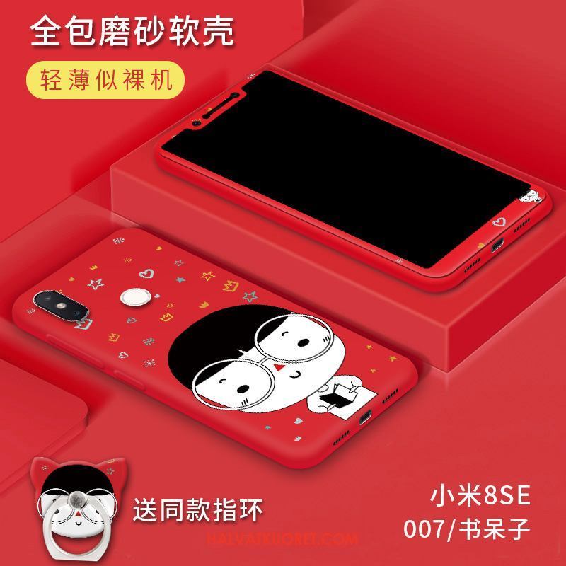 Xiaomi Mi 8 Se Kuoret Net Red Suojaus Trendi, Xiaomi Mi 8 Se Kuori Silikoni Luova Beige