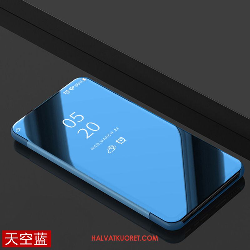 Xiaomi Mi 9 Kuoret Pieni Kulta Nahkakotelo, Xiaomi Mi 9 Kuori Peili Puhelimen Beige