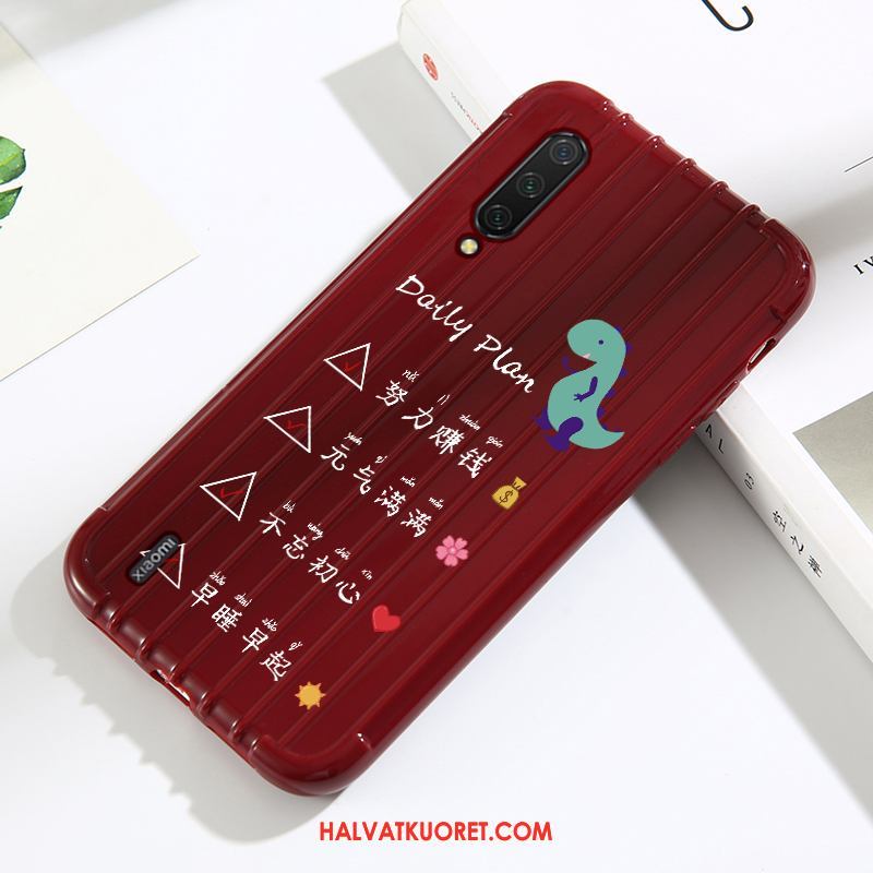 Xiaomi Mi 9 Lite Kuoret Pehmeä Neste Kotelo Tila, Xiaomi Mi 9 Lite Kuori Yksinkertainen All Inclusive Beige