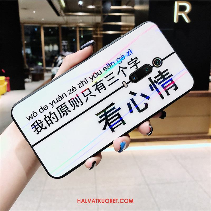 Xiaomi Mi 9t Kuoret Lasi Puhelimen, Xiaomi Mi 9t Kuori Valkoinen Murtumaton Beige