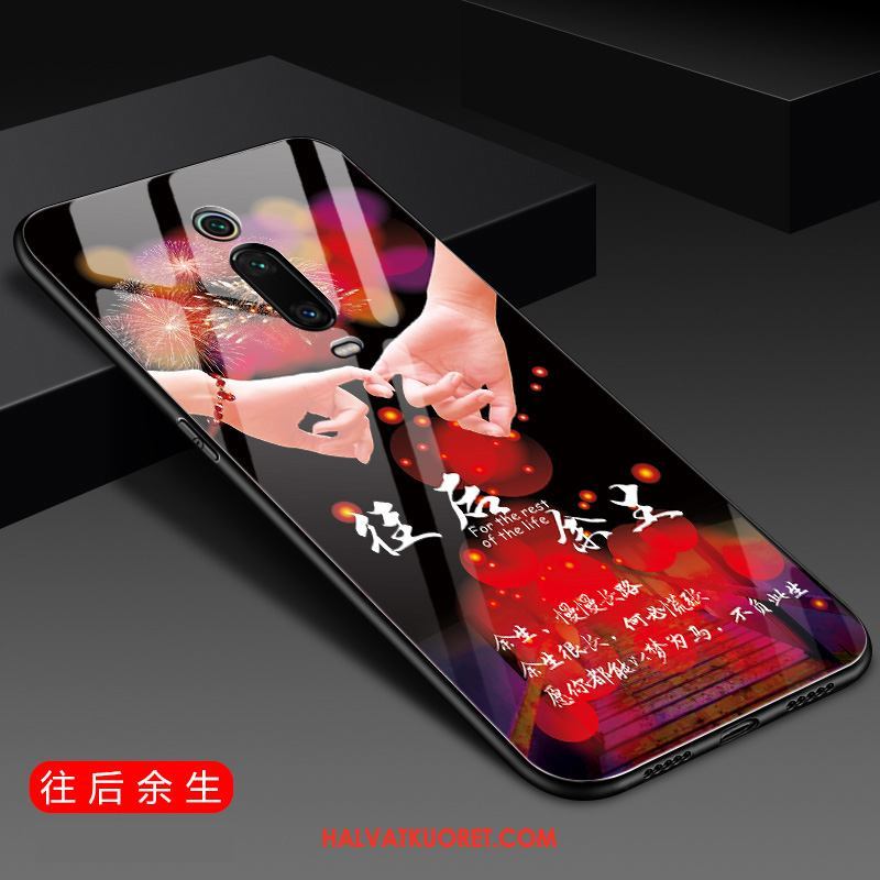 Xiaomi Mi 9t Pro Kuoret Silikoni Karkaisu Ripustettavat Koristeet, Xiaomi Mi 9t Pro Kuori Pieni Suojaus Beige